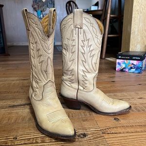 Vintage Nocona Western Boots big girls 4 or women’s 5